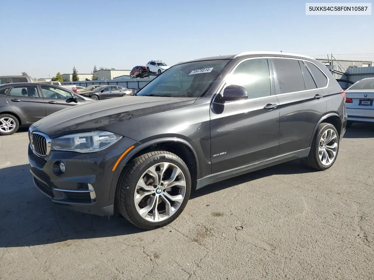 2015 BMW X5 xDrive35D VIN: 5UXKS4C58F0N10587 Lot: 70479514