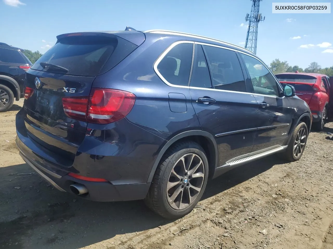 2015 BMW X5 xDrive35I VIN: 5UXKR0C58F0P03259 Lot: 70791604