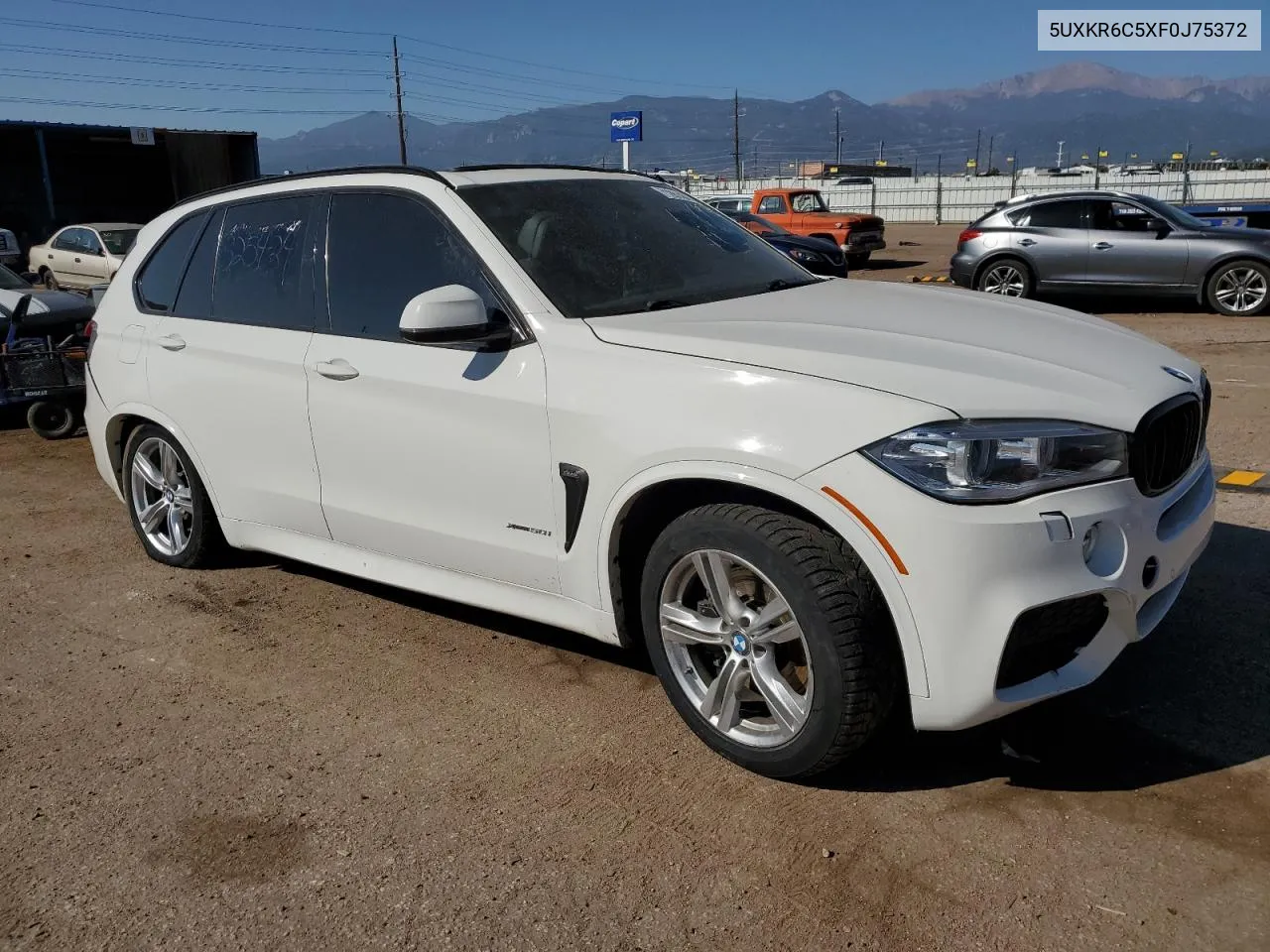 2015 BMW X5 xDrive50I VIN: 5UXKR6C5XF0J75372 Lot: 71261434