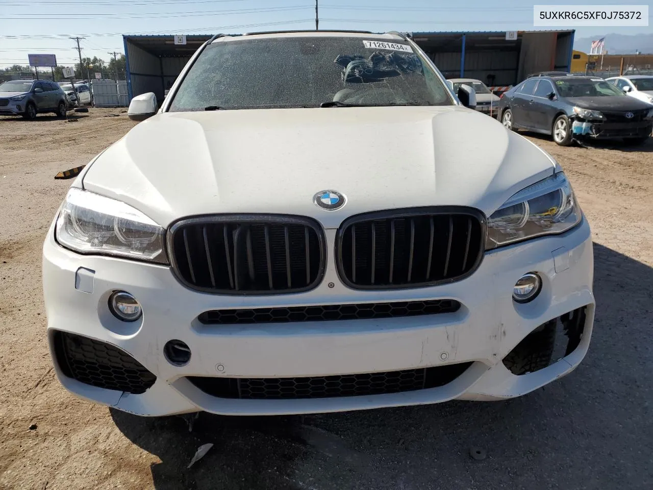 2015 BMW X5 xDrive50I VIN: 5UXKR6C5XF0J75372 Lot: 71261434