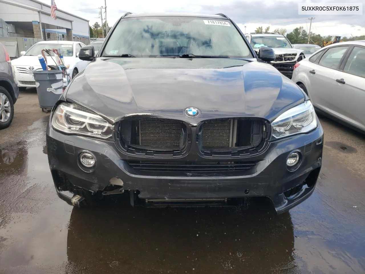 2015 BMW X5 xDrive35I VIN: 5UXKR0C5XF0K61875 Lot: 71817854