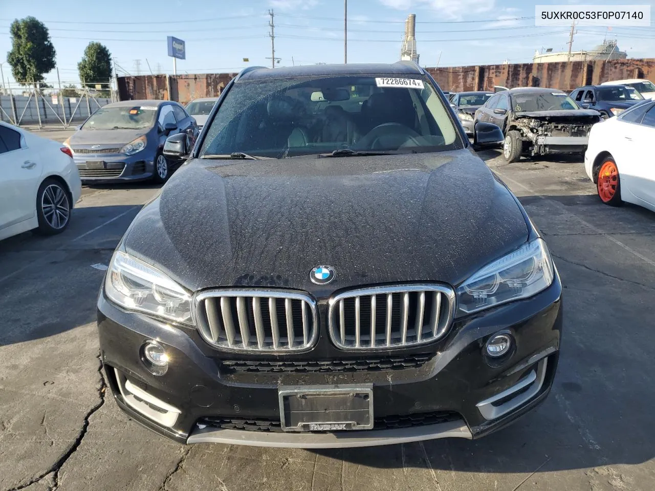 2015 BMW X5 xDrive35I VIN: 5UXKR0C53F0P07140 Lot: 72286674