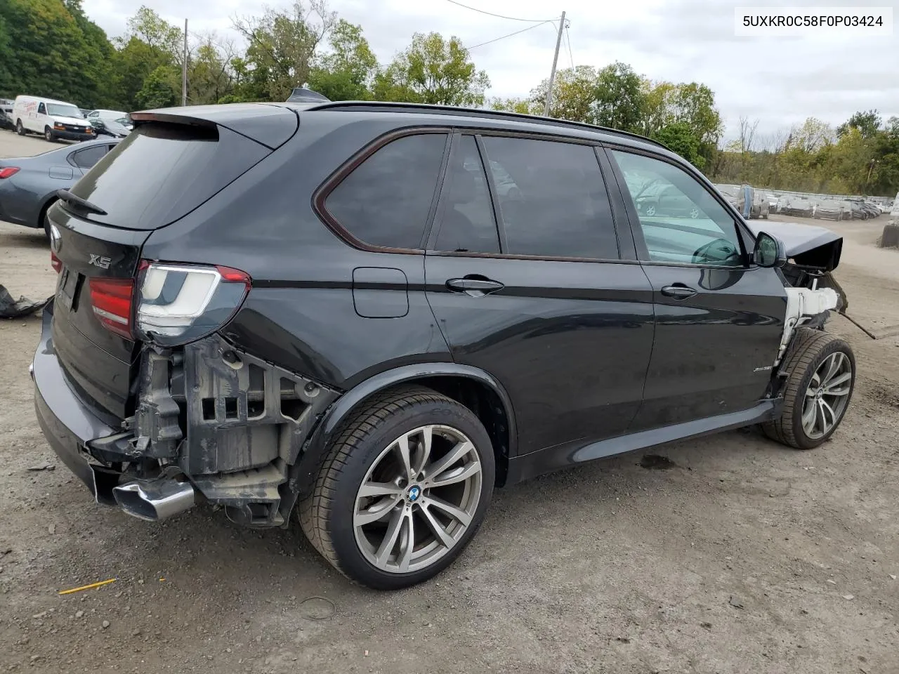 2015 BMW X5 xDrive35I VIN: 5UXKR0C58F0P03424 Lot: 72380484