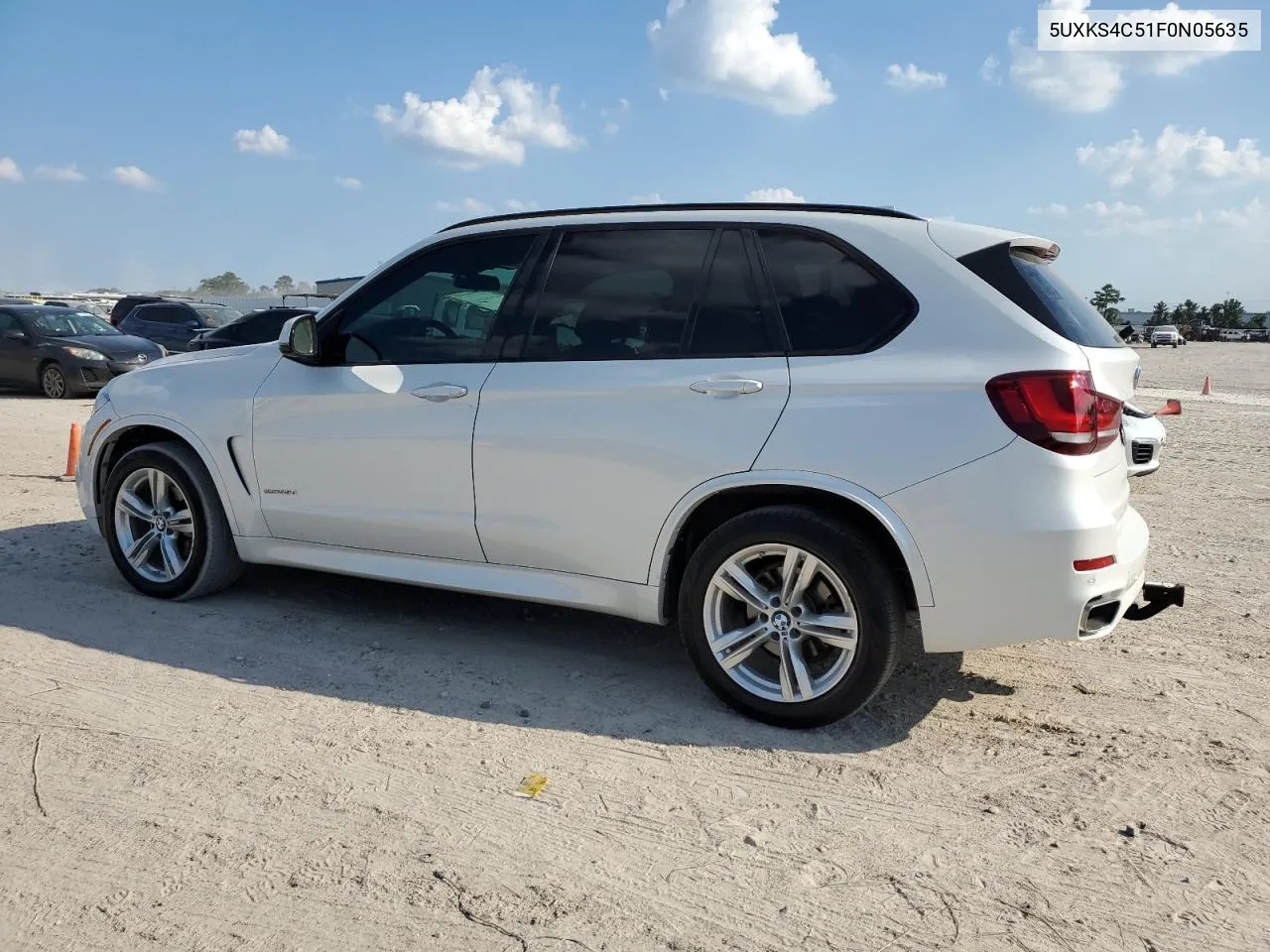 2015 BMW X5 xDrive35D VIN: 5UXKS4C51F0N05635 Lot: 72417134