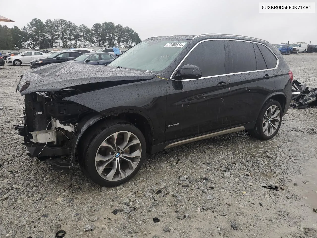 2015 BMW X5 xDrive35I VIN: 5UXKR0C56F0K71481 Lot: 72950854