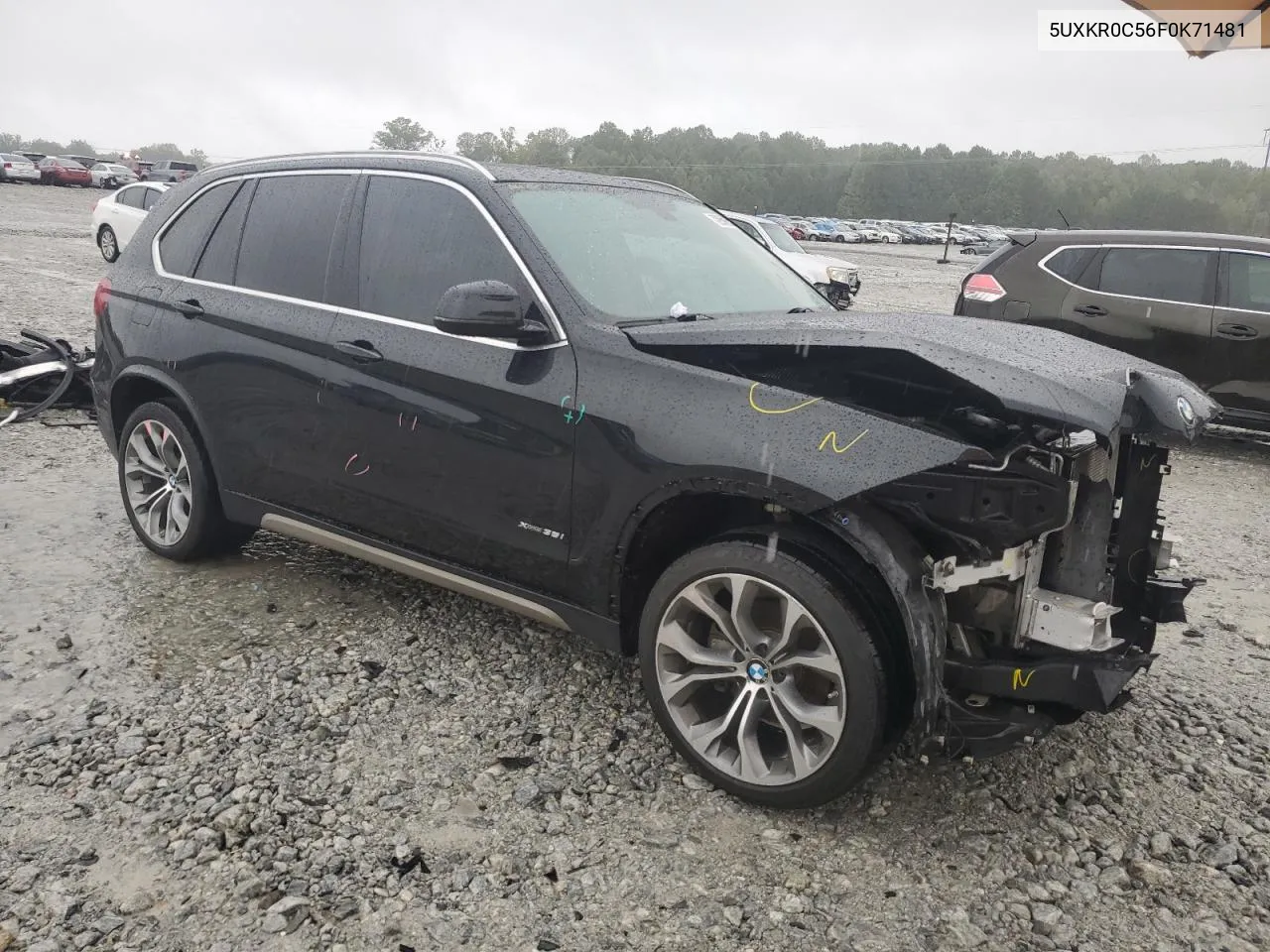 2015 BMW X5 xDrive35I VIN: 5UXKR0C56F0K71481 Lot: 72950854