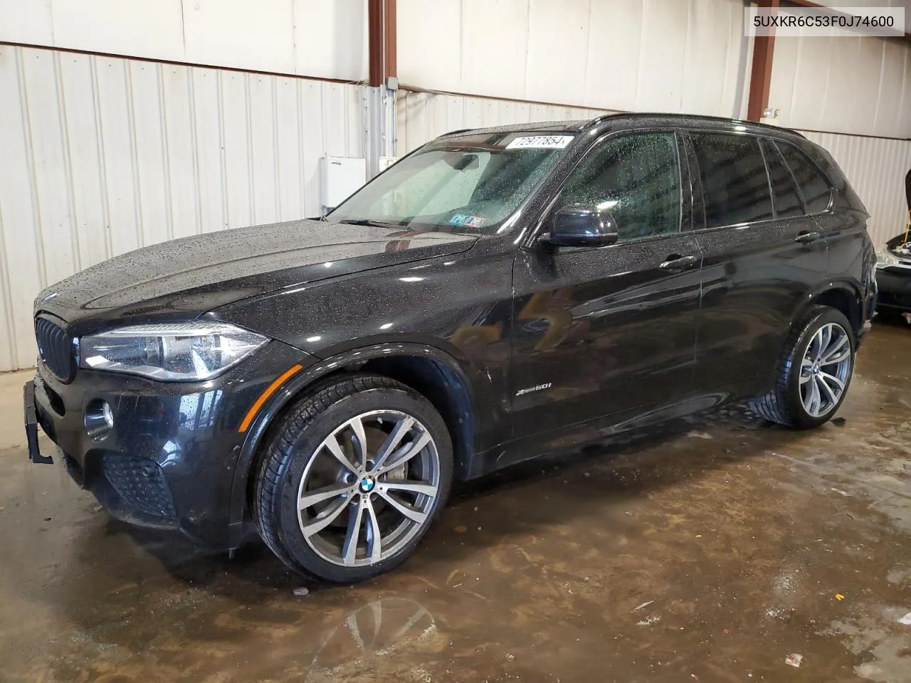 2015 BMW X5 xDrive50I VIN: 5UXKR6C53F0J74600 Lot: 72977854