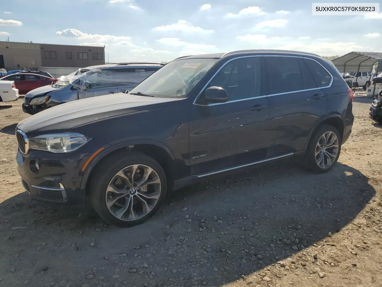 2015 BMW X5 xDrive35I VIN: 5UXKR0C57F0K58223 Lot: 73252824