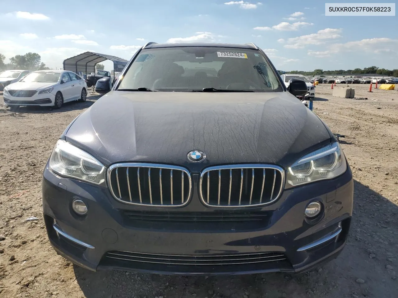 2015 BMW X5 xDrive35I VIN: 5UXKR0C57F0K58223 Lot: 73252824