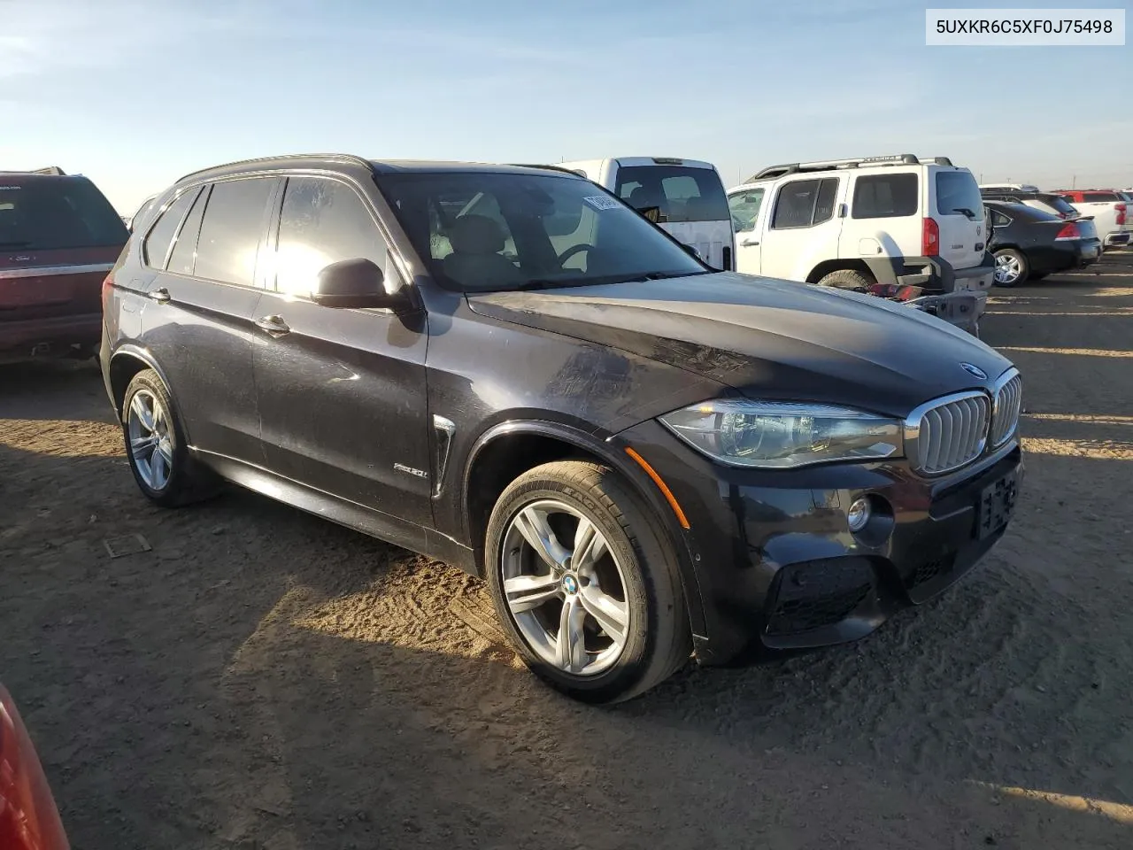 2015 BMW X5 xDrive50I VIN: 5UXKR6C5XF0J75498 Lot: 73490464