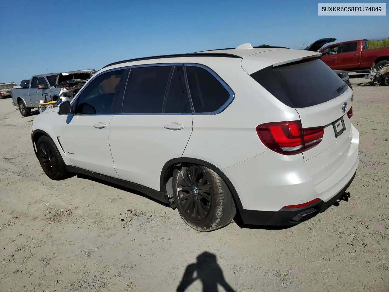 2015 BMW X5 xDrive50I VIN: 5UXKR6C58F0J74849 Lot: 74055644