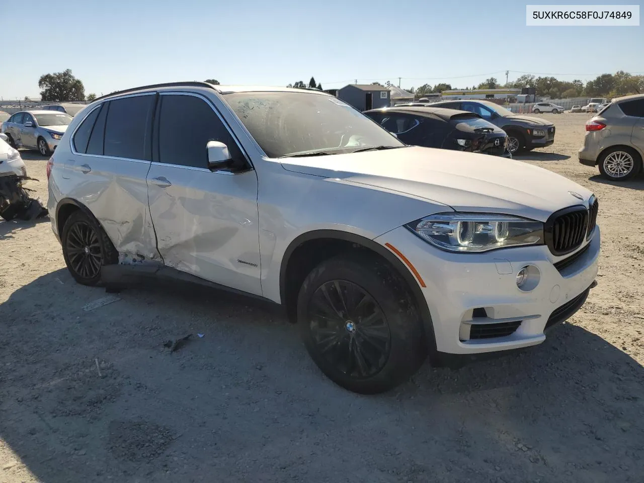 2015 BMW X5 xDrive50I VIN: 5UXKR6C58F0J74849 Lot: 74055644