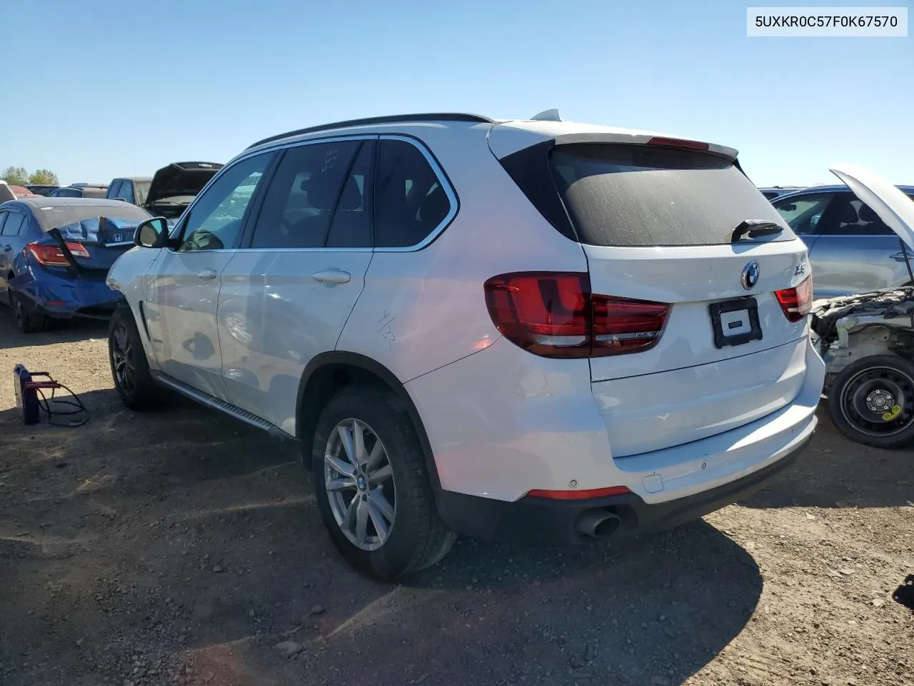 2015 BMW X5 xDrive35I VIN: 5UXKR0C57F0K67570 Lot: 74171534