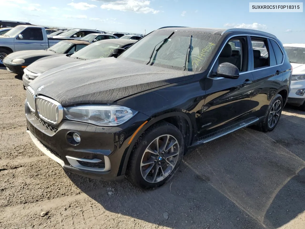 2015 BMW X5 xDrive35I VIN: 5UXKR0C51F0P18315 Lot: 74191954