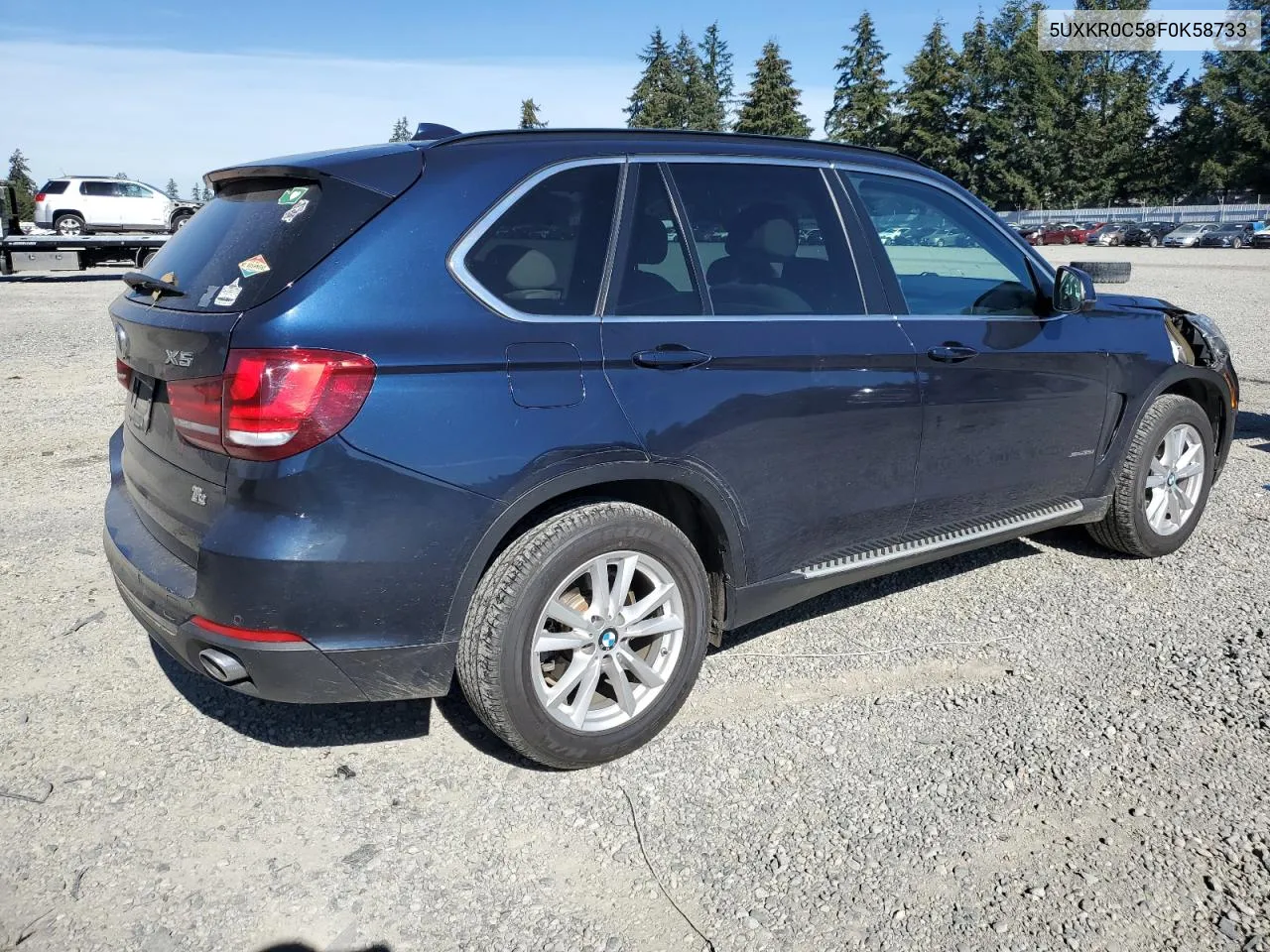 2015 BMW X5 xDrive35I VIN: 5UXKR0C58F0K58733 Lot: 74522144