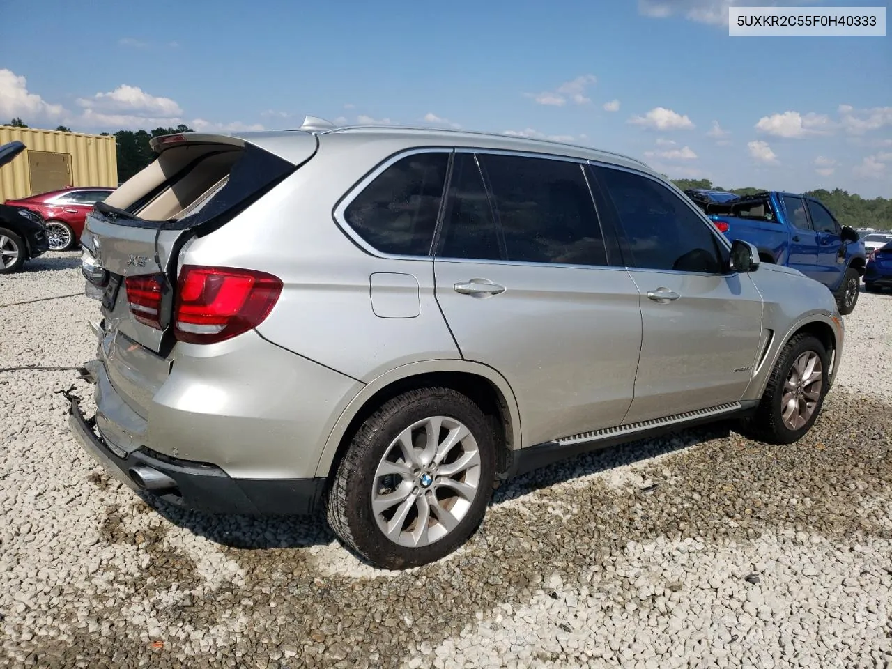 2015 BMW X5 Sdrive35I VIN: 5UXKR2C55F0H40333 Lot: 74808054