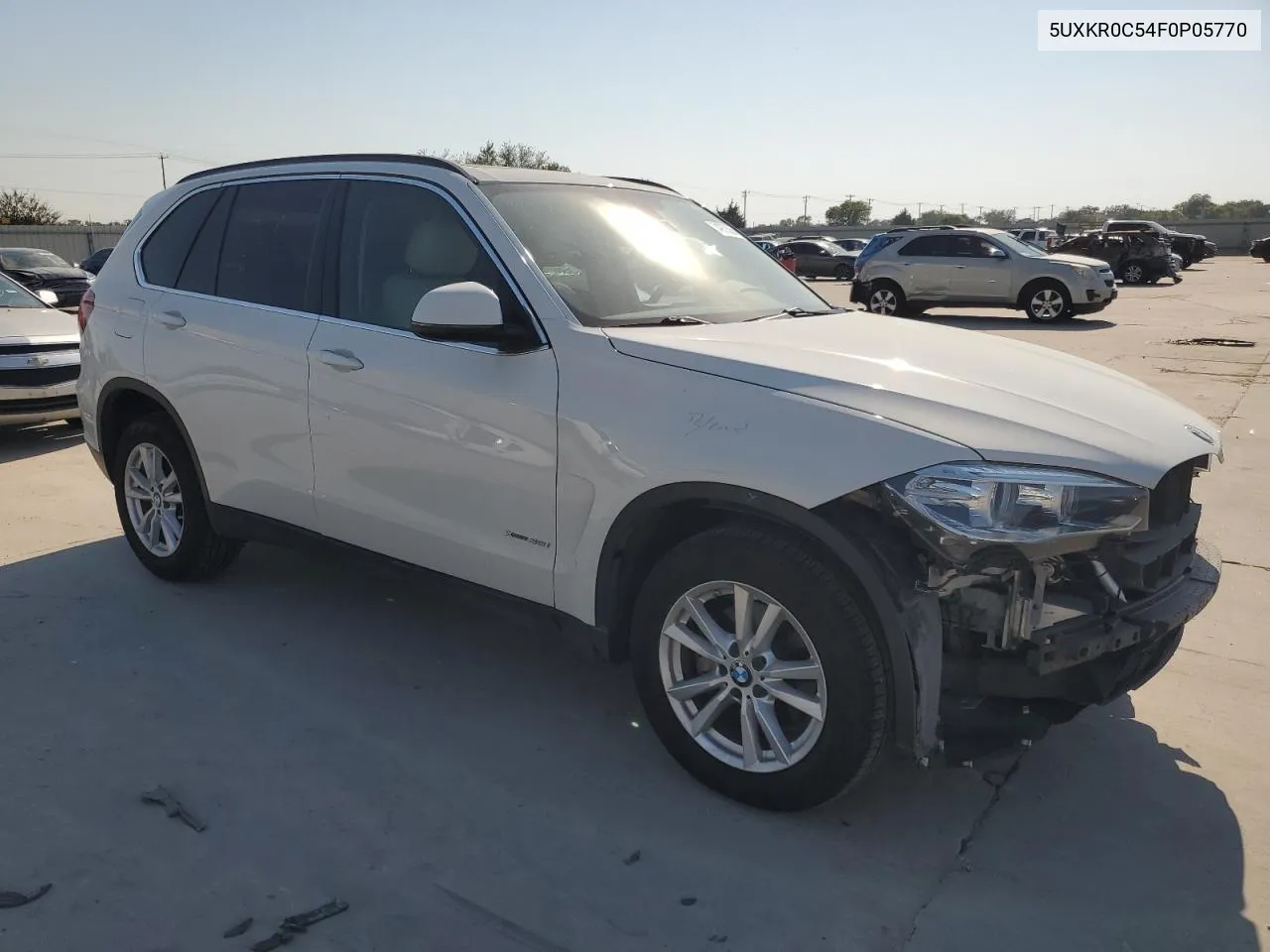 2015 BMW X5 xDrive35I VIN: 5UXKR0C54F0P05770 Lot: 74970564