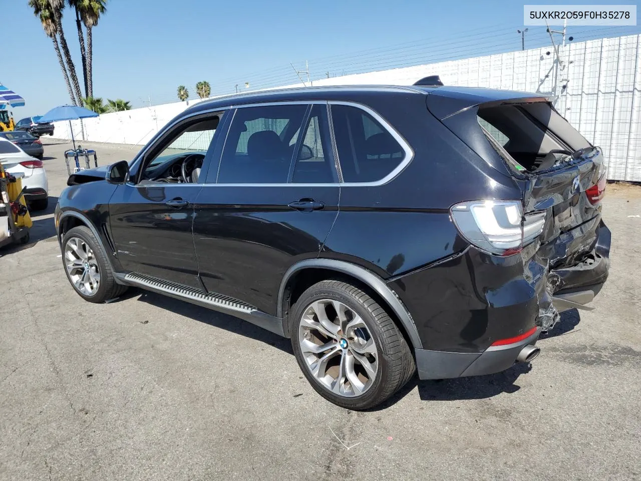 2015 BMW X5 Sdrive35I VIN: 5UXKR2C59F0H35278 Lot: 75276694