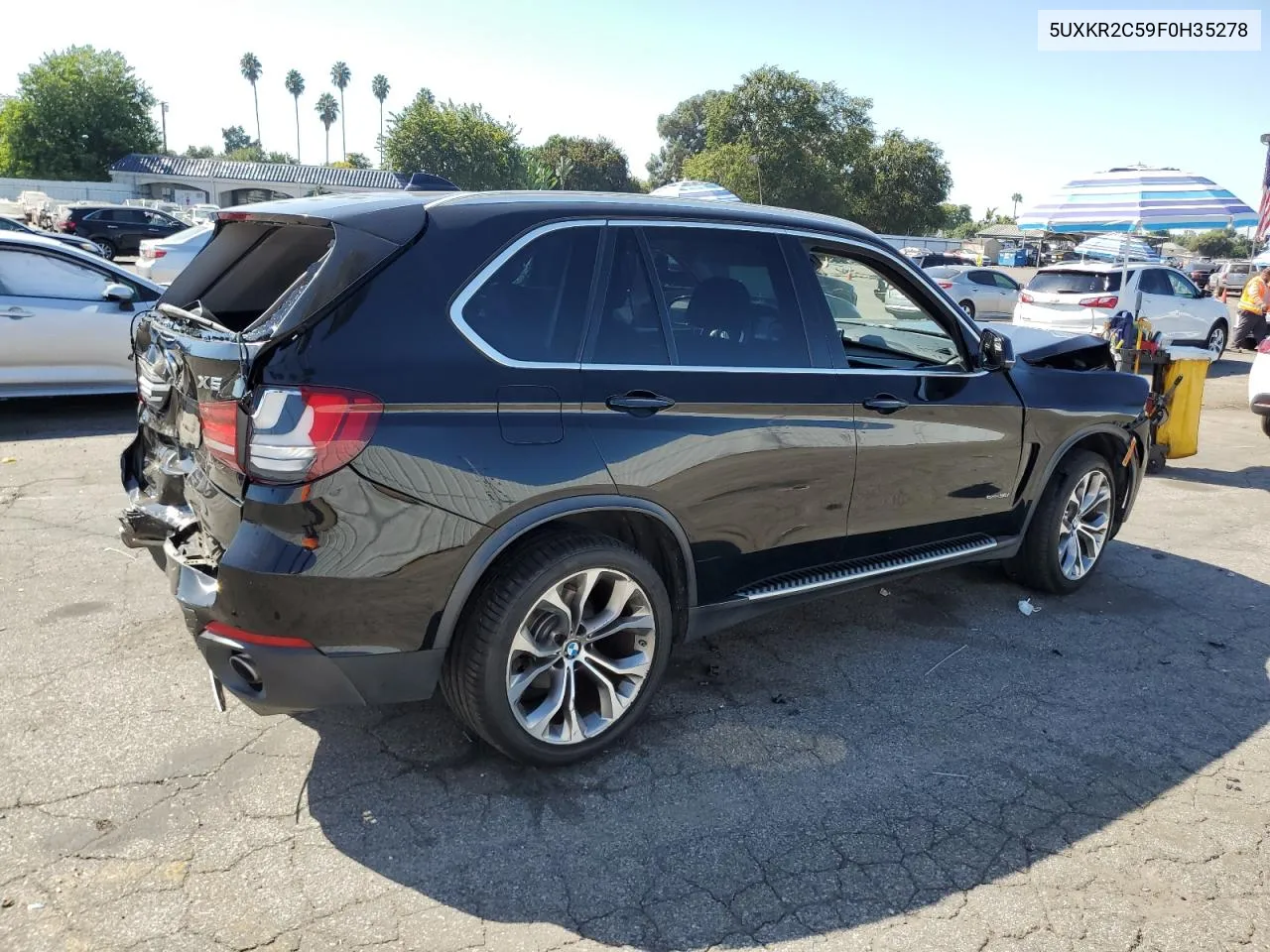 2015 BMW X5 Sdrive35I VIN: 5UXKR2C59F0H35278 Lot: 75276694