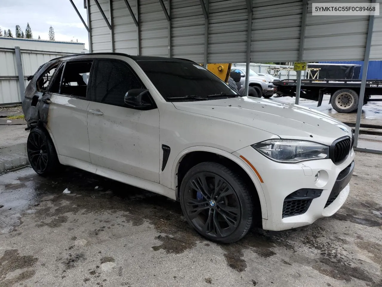 2015 BMW X5 M VIN: 5YMKT6C55F0C89468 Lot: 75391074