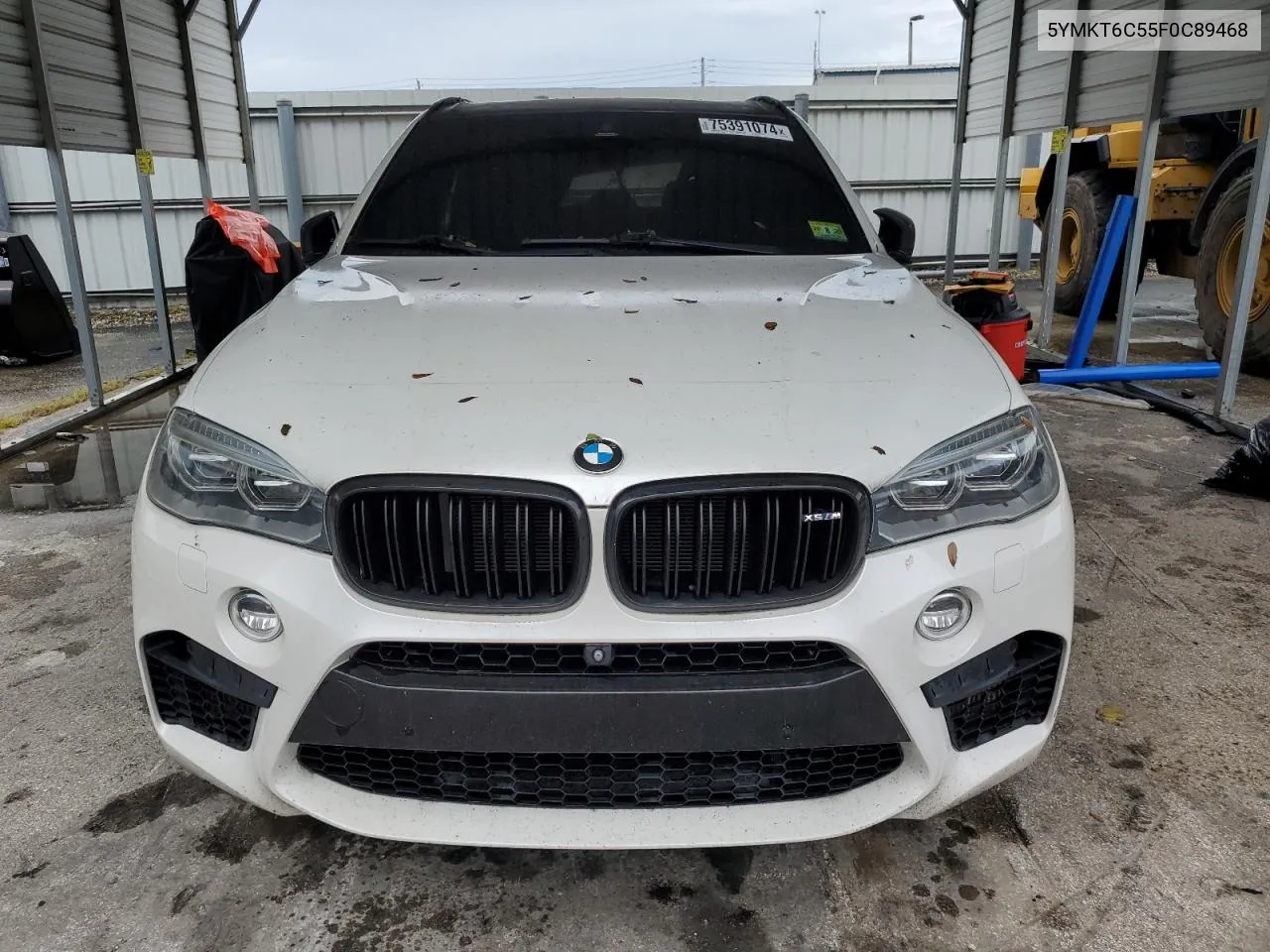 2015 BMW X5 M VIN: 5YMKT6C55F0C89468 Lot: 75391074