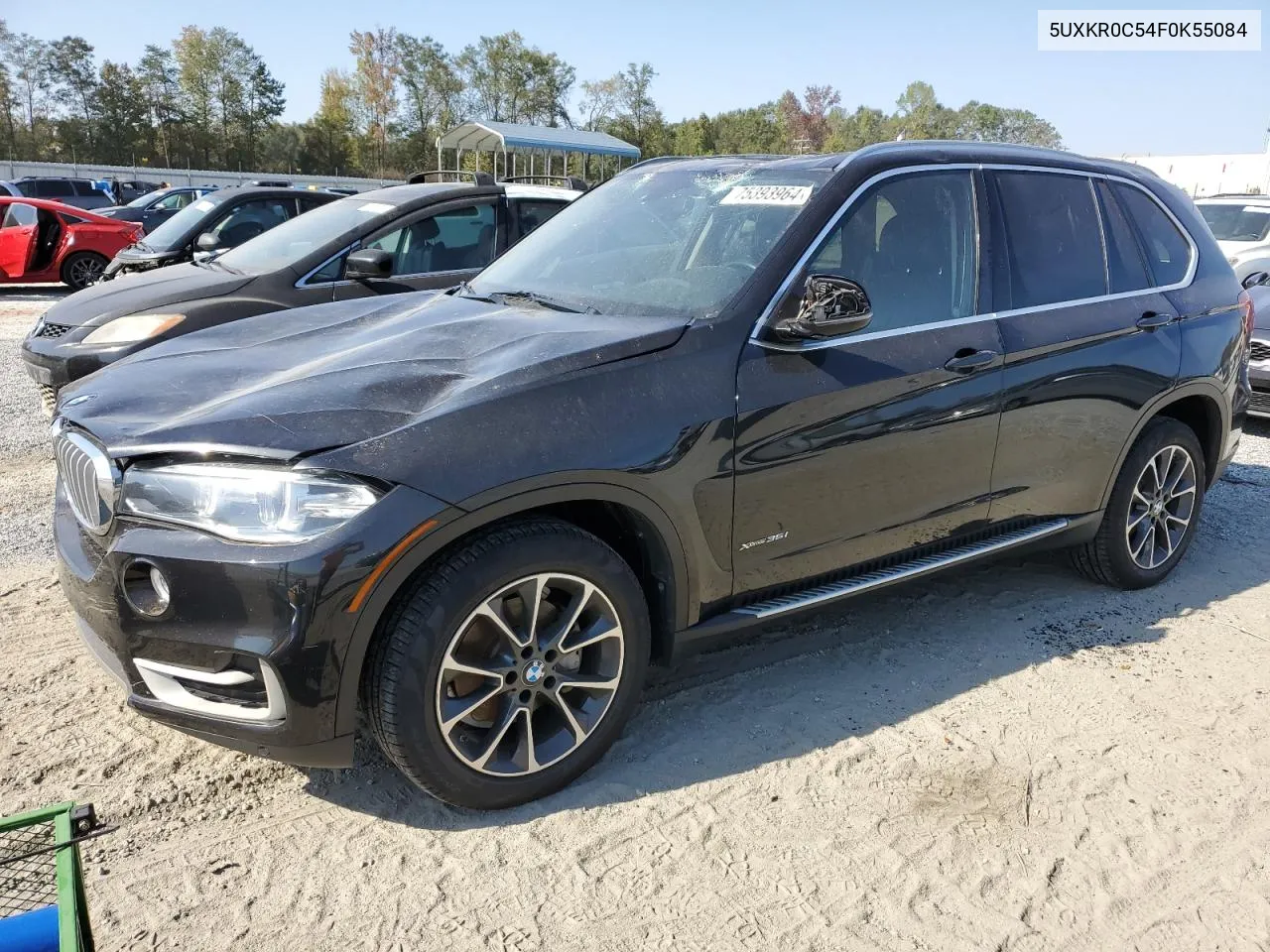 2015 BMW X5 xDrive35I VIN: 5UXKR0C54F0K55084 Lot: 75393964