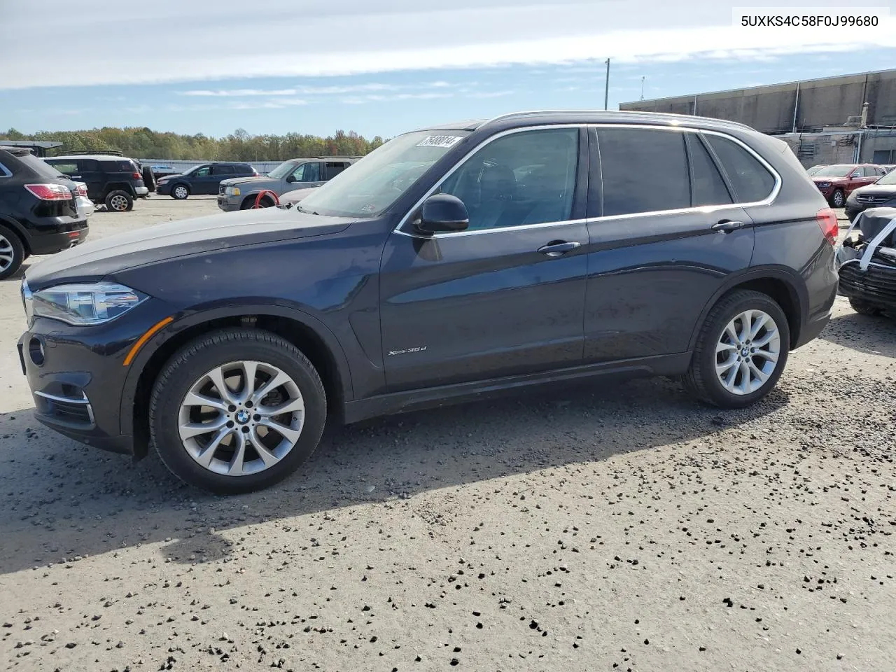 2015 BMW X5 xDrive35D VIN: 5UXKS4C58F0J99680 Lot: 75488014