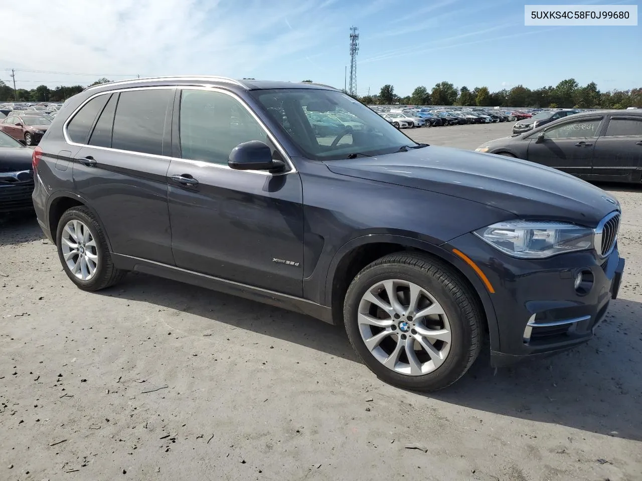 2015 BMW X5 xDrive35D VIN: 5UXKS4C58F0J99680 Lot: 75488014