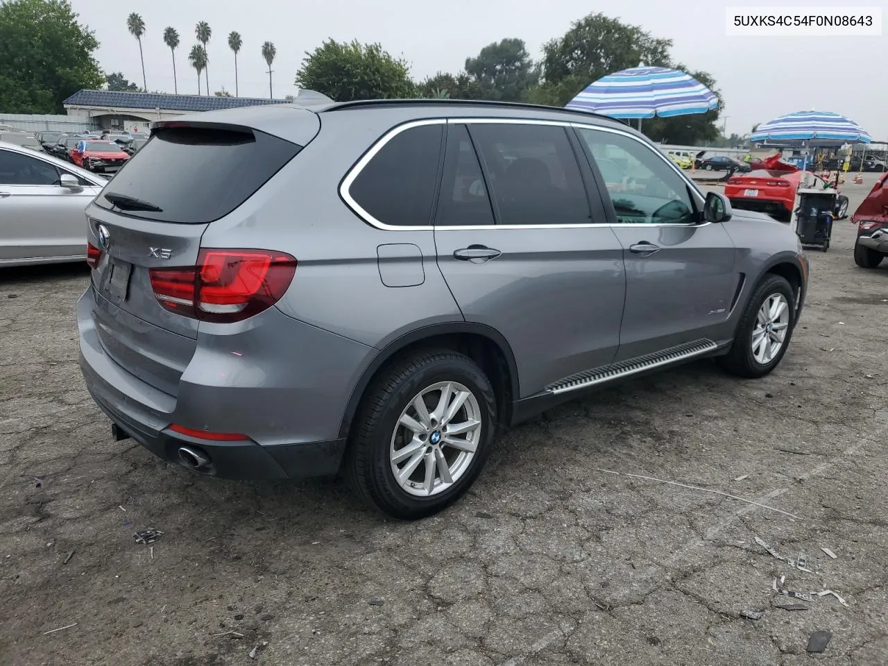 2015 BMW X5 xDrive35D VIN: 5UXKS4C54F0N08643 Lot: 75570784