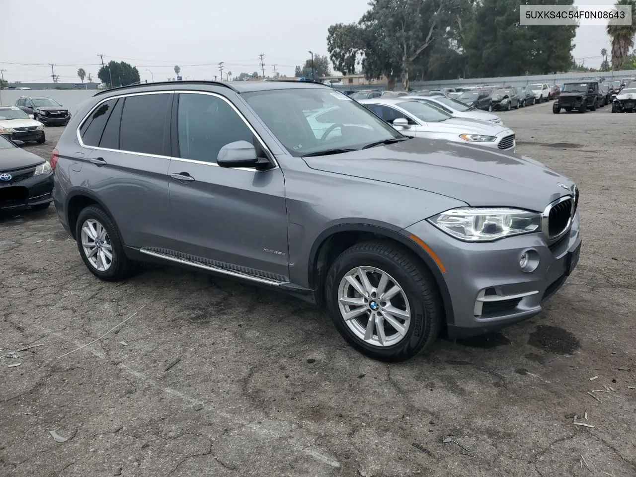 2015 BMW X5 xDrive35D VIN: 5UXKS4C54F0N08643 Lot: 75570784