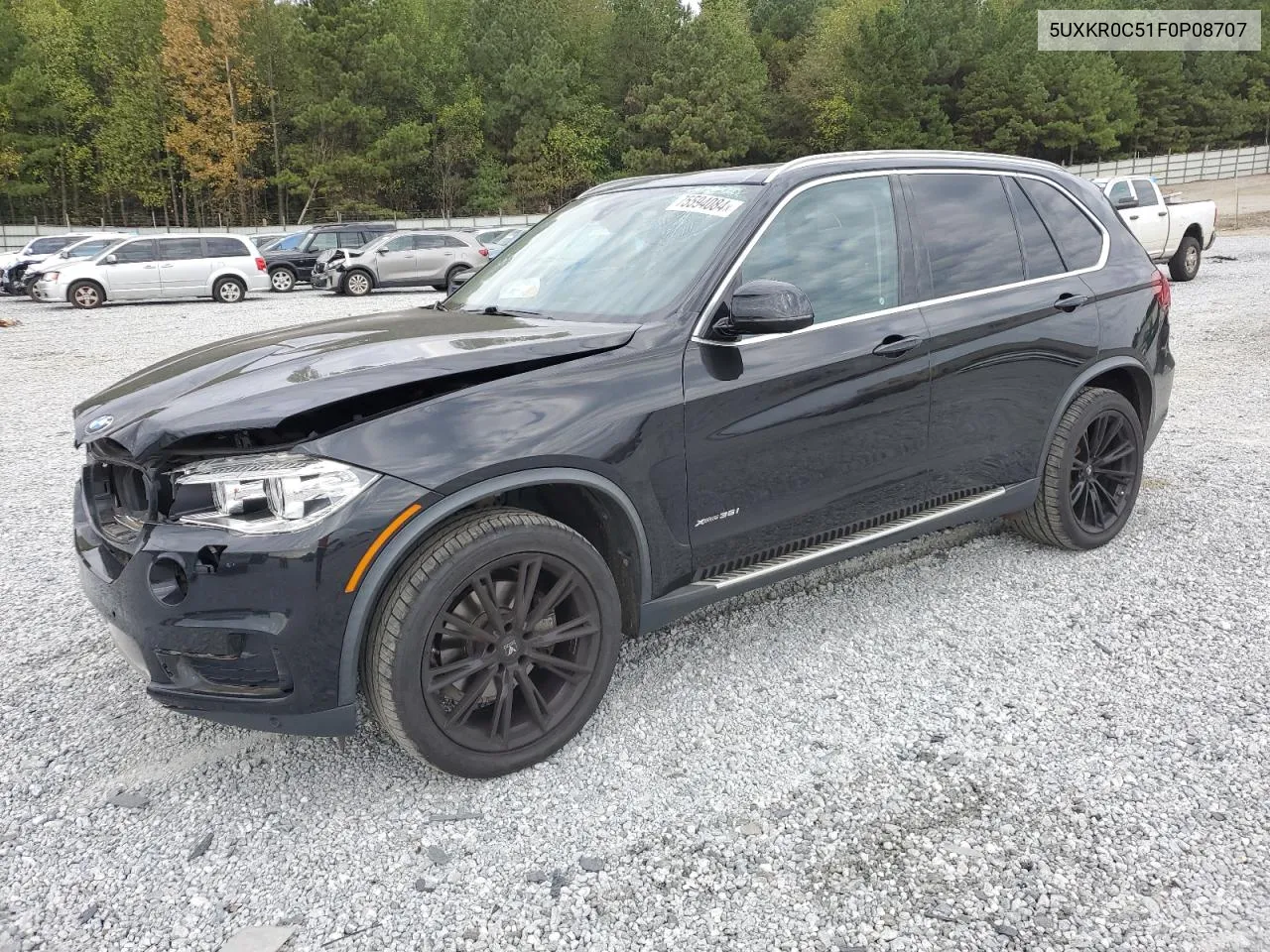 2015 BMW X5 xDrive35I VIN: 5UXKR0C51F0P08707 Lot: 75594084