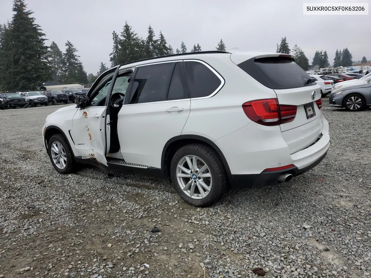 2015 BMW X5 xDrive35I VIN: 5UXKR0C5XF0K63206 Lot: 75725684