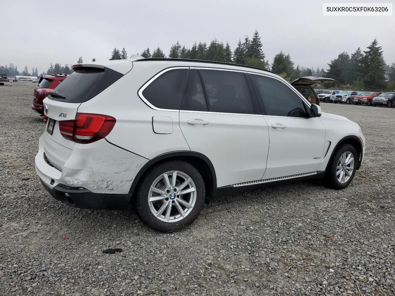 2015 BMW X5 xDrive35I VIN: 5UXKR0C5XF0K63206 Lot: 75725684