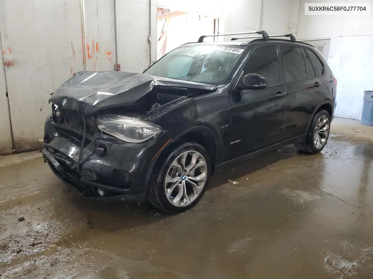 2015 BMW X5 xDrive50I VIN: 5UXKR6C58F0J77704 Lot: 75737684