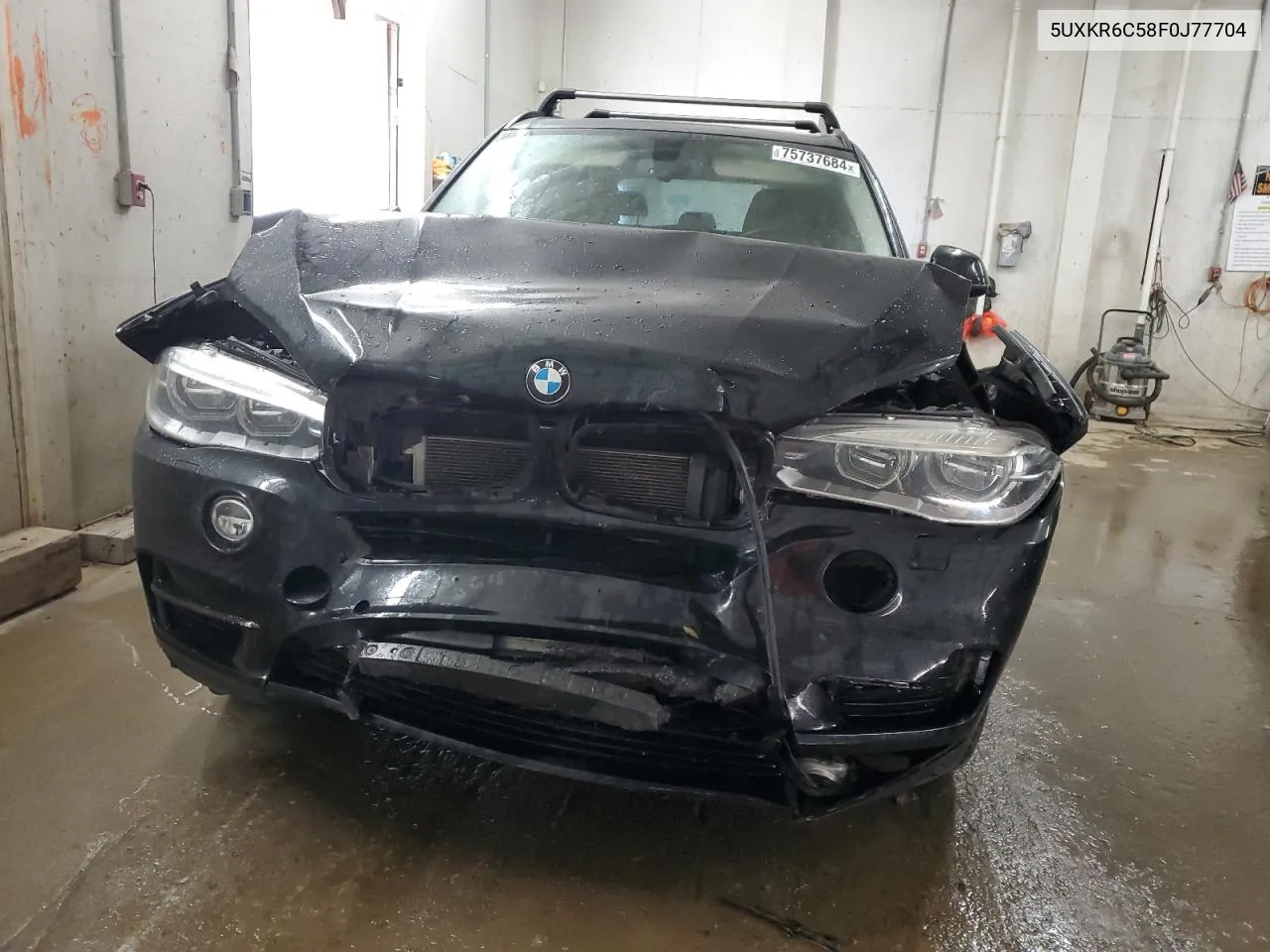 2015 BMW X5 xDrive50I VIN: 5UXKR6C58F0J77704 Lot: 75737684