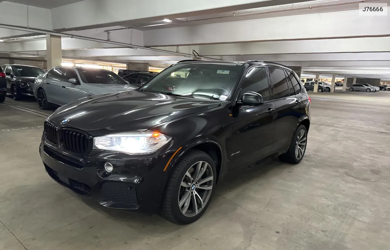 2015 BMW X5 4.4I VIN: J76666 Lot: 75932494