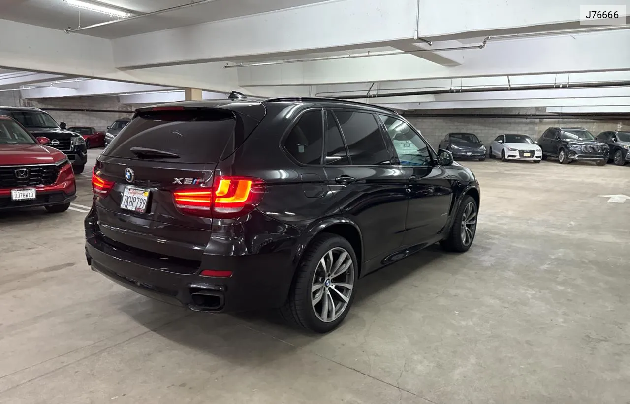 2015 BMW X5 4.4I VIN: J76666 Lot: 75932494