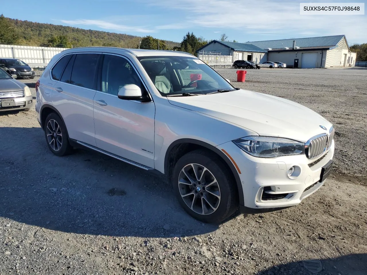 2015 BMW X5 xDrive35D VIN: 5UXKS4C57F0J98648 Lot: 75999244