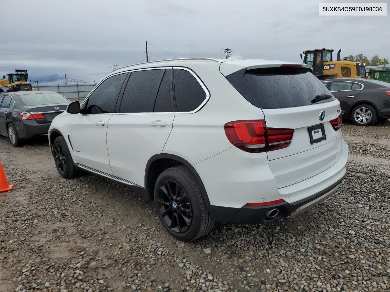 2015 BMW X5 xDrive35D VIN: 5UXKS4C59F0J98036 Lot: 76119334