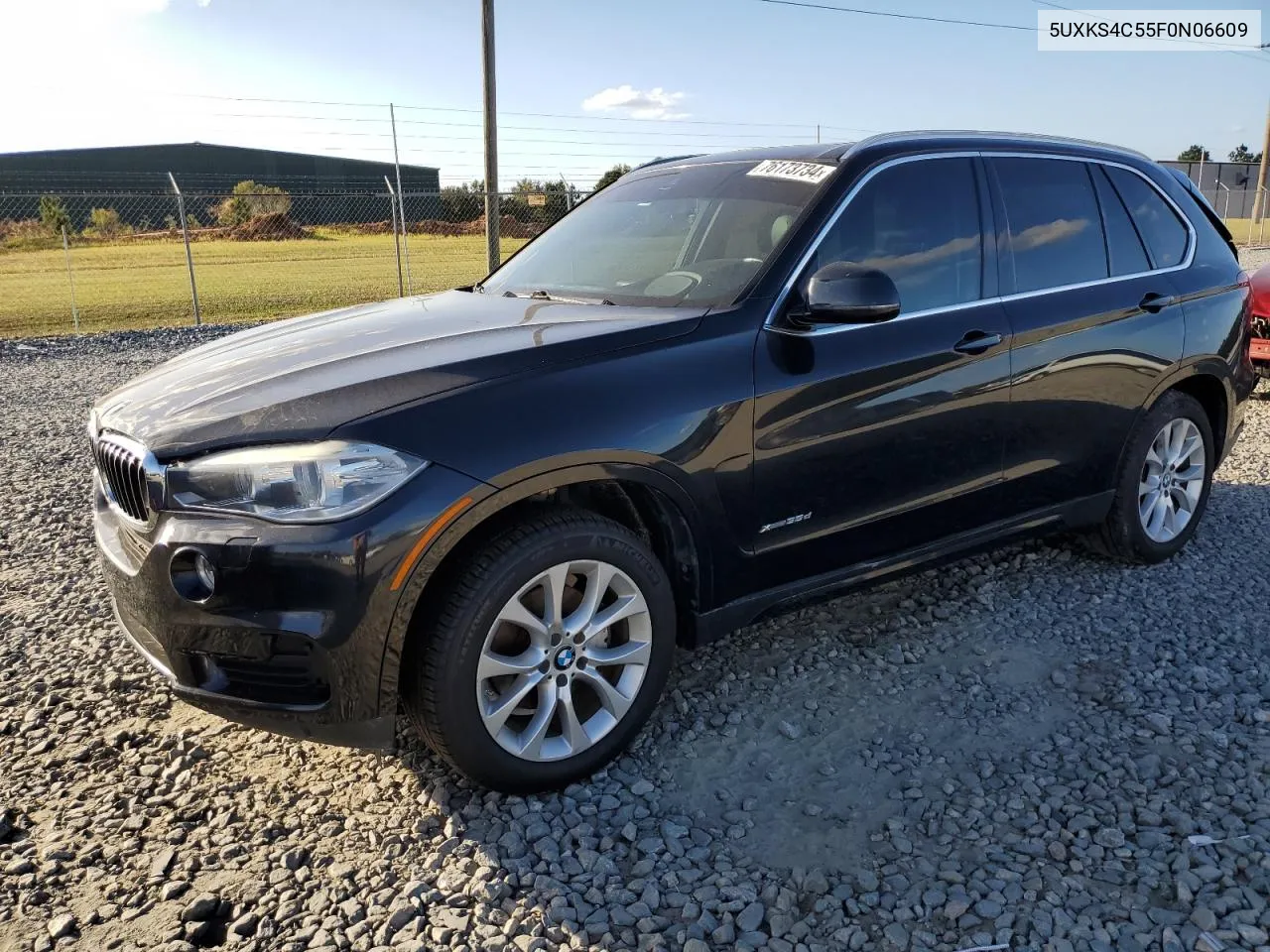 2015 BMW X5 xDrive35D VIN: 5UXKS4C55F0N06609 Lot: 76173734