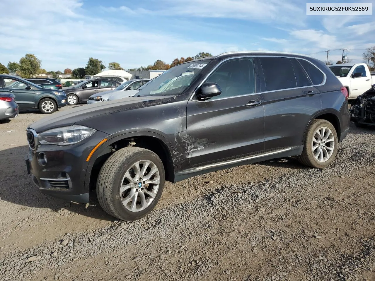 5UXKR0C52F0K52569 2015 BMW X5 xDrive35I