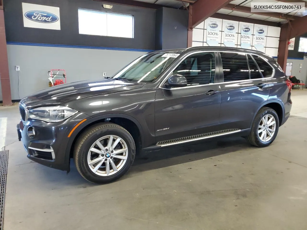 2015 BMW X5 xDrive35D VIN: 5UXKS4C55F0N06741 Lot: 76762064