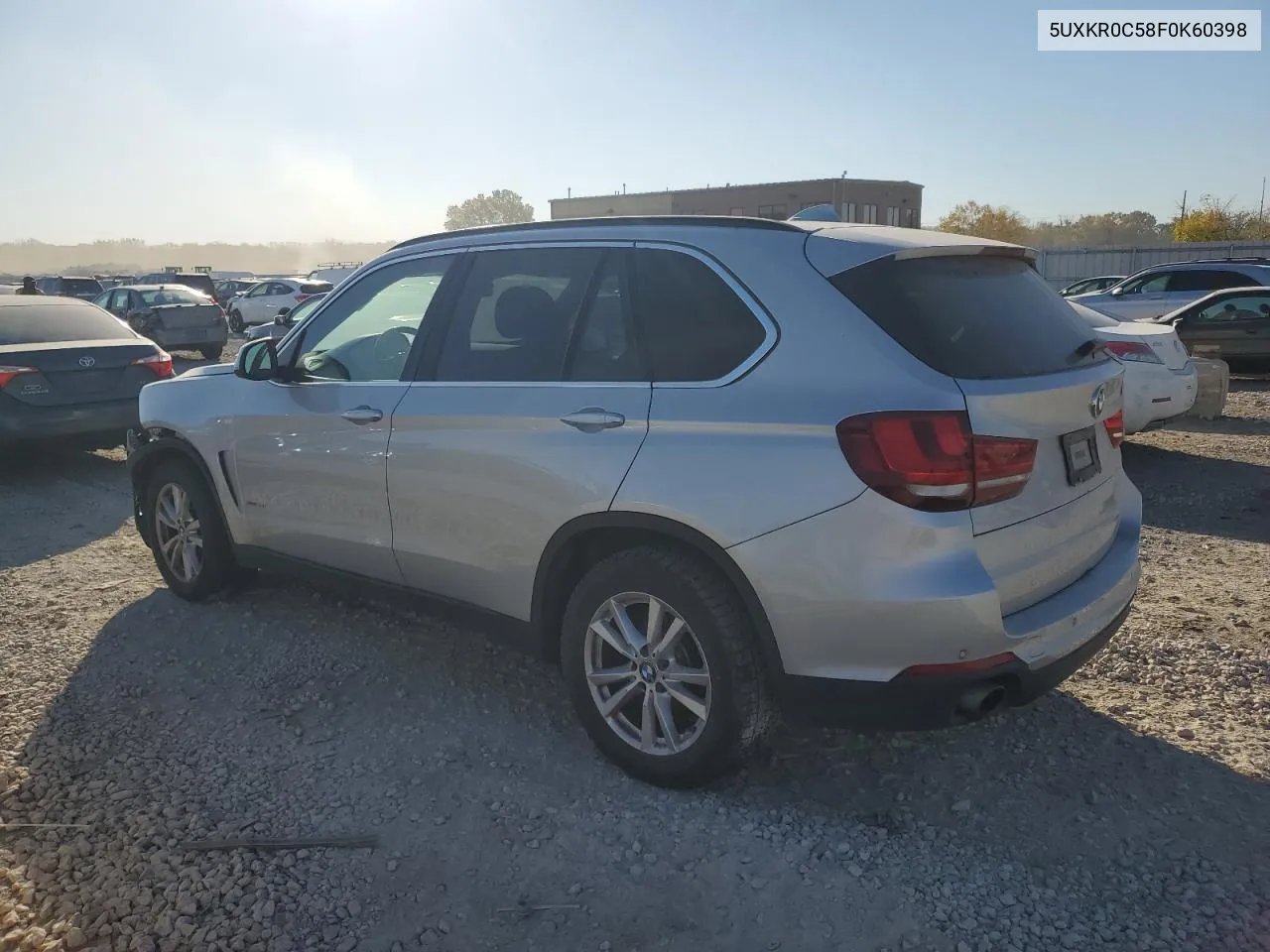 2015 BMW X5 xDrive35I VIN: 5UXKR0C58F0K60398 Lot: 76915074