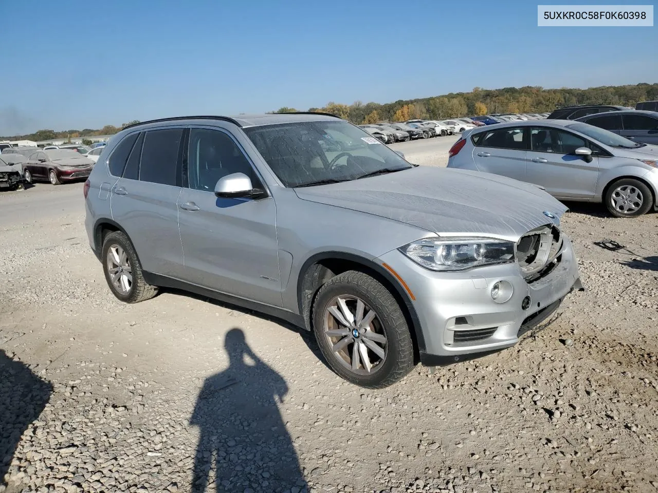 2015 BMW X5 xDrive35I VIN: 5UXKR0C58F0K60398 Lot: 76915074