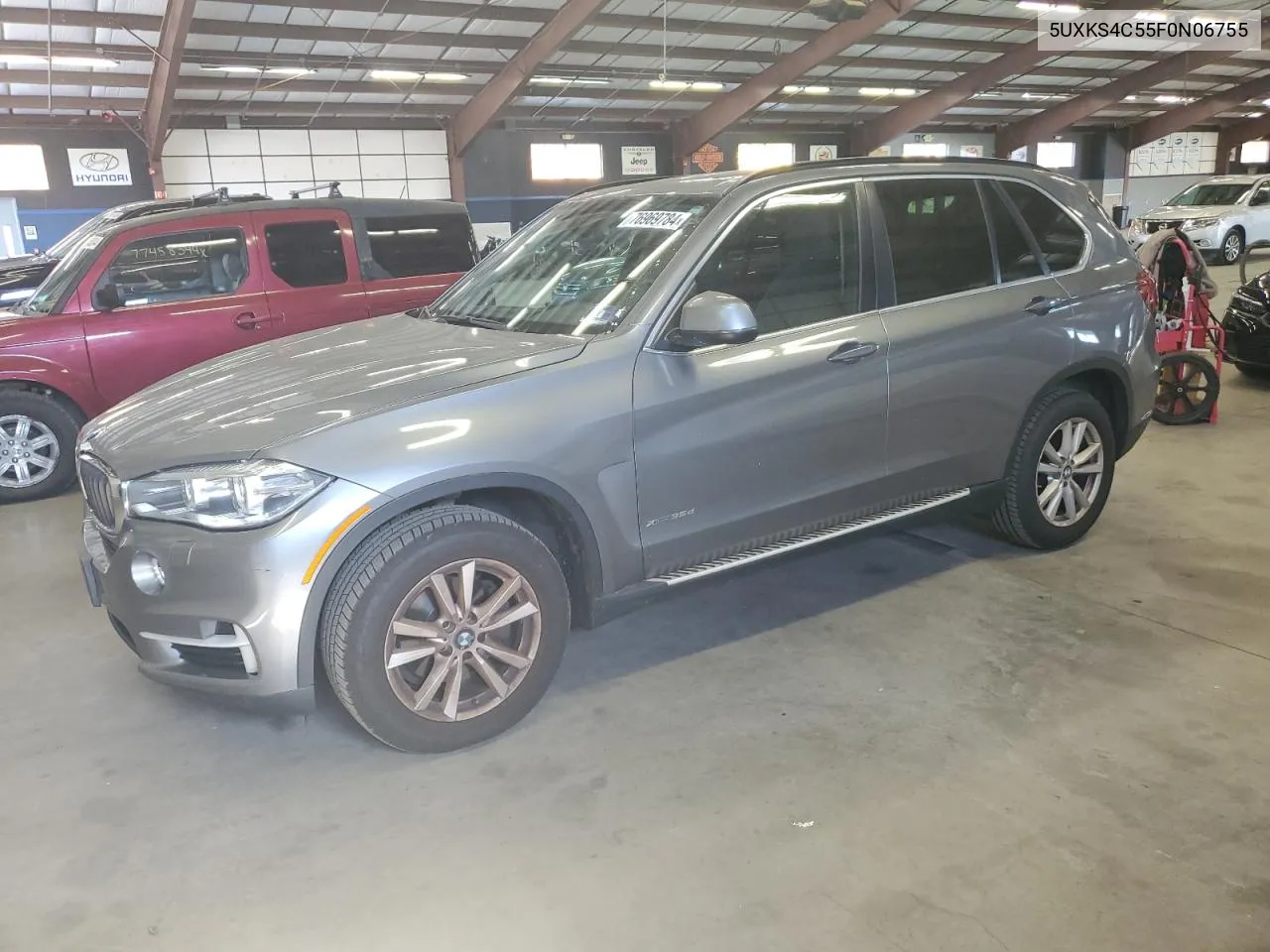 2015 BMW X5 xDrive35D VIN: 5UXKS4C55F0N06755 Lot: 76969784