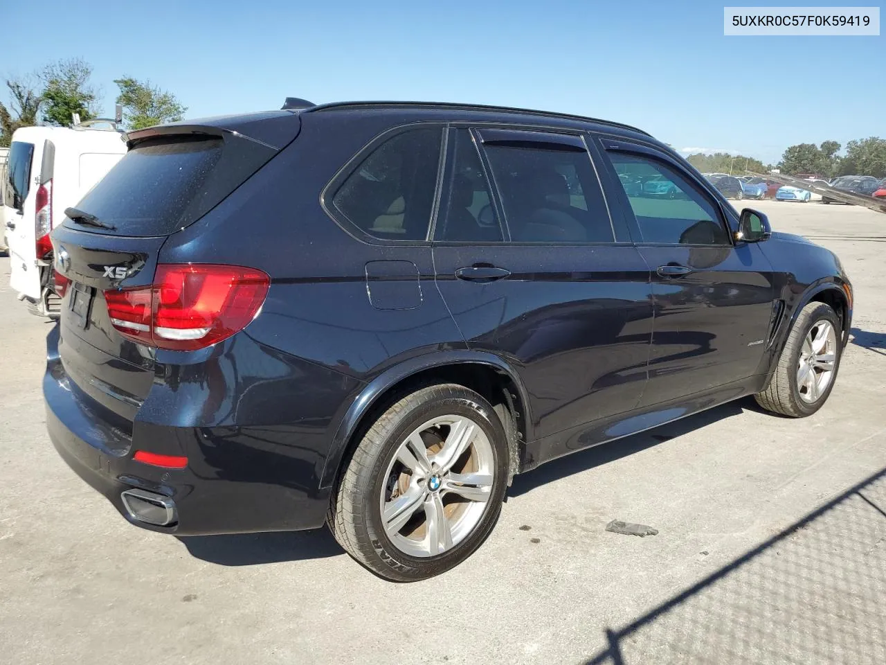 2015 BMW X5 xDrive35I VIN: 5UXKR0C57F0K59419 Lot: 77048904