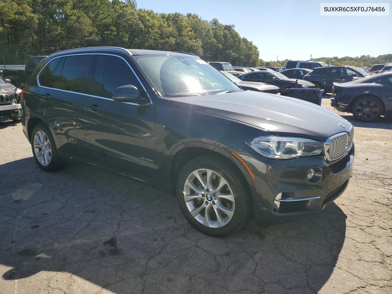 2015 BMW X5 xDrive50I VIN: 5UXKR6C5XF0J76456 Lot: 77081824