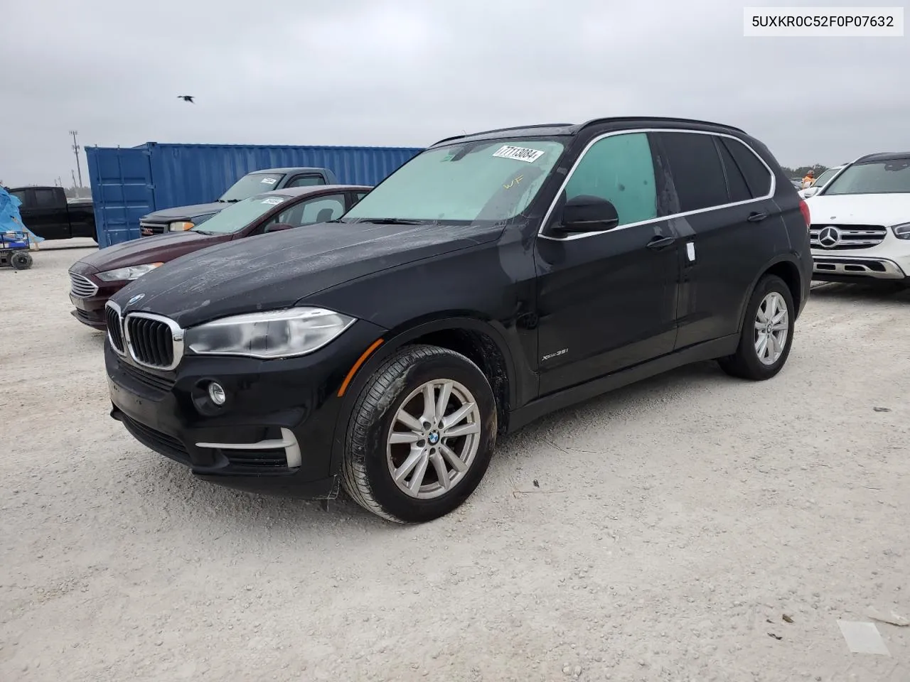 2015 BMW X5 xDrive35I VIN: 5UXKR0C52F0P07632 Lot: 77113084