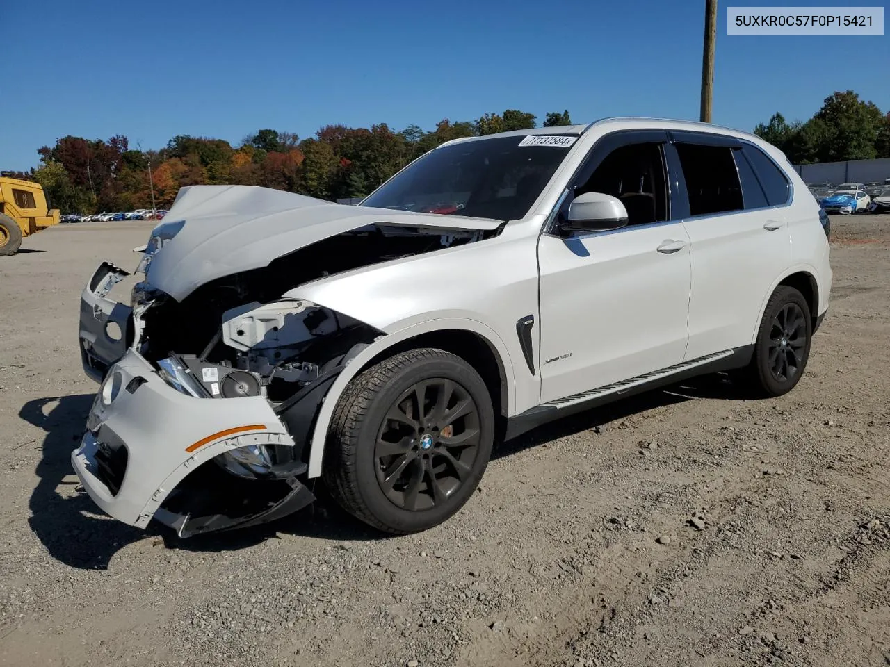 2015 BMW X5 xDrive35I VIN: 5UXKR0C57F0P15421 Lot: 77137584