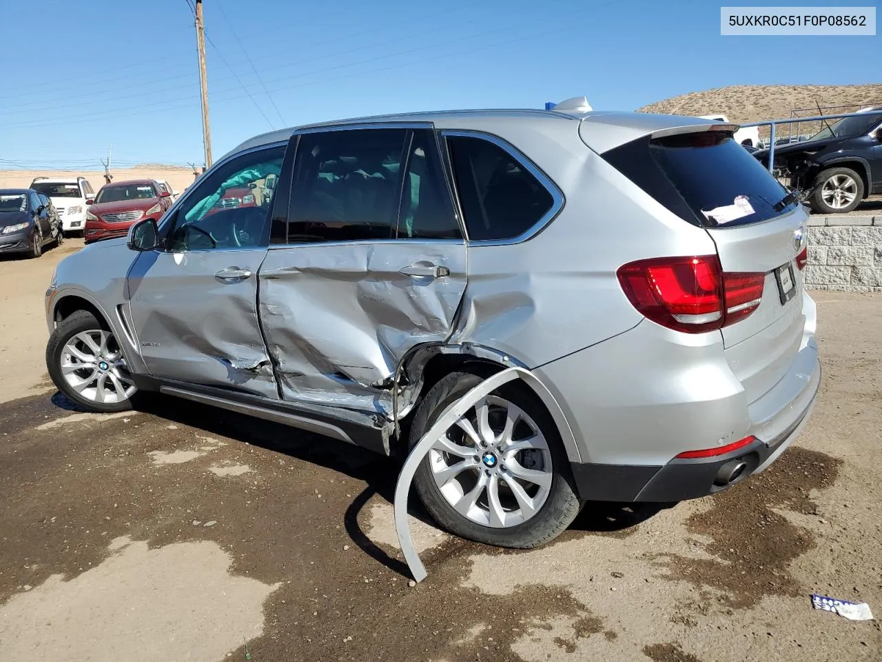 2015 BMW X5 xDrive35I VIN: 5UXKR0C51F0P08562 Lot: 77187064